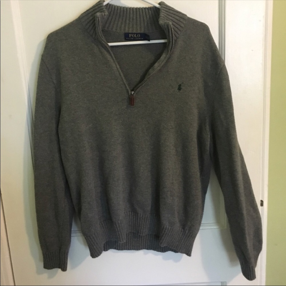 Polo Half ZIP Sweater